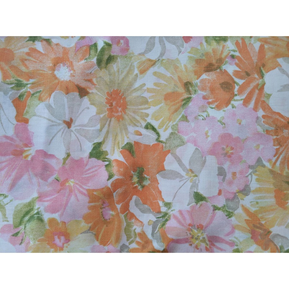 Vintage Cannon Monticello Double Flat Sheet